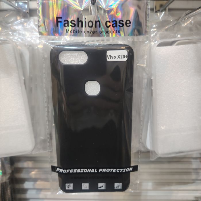 Vivo X20 Plus Хар & Өнгөгүй Кэйс  