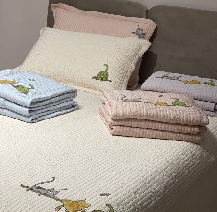 TENCEL даавуун ширмэл орны бүтээлэг
