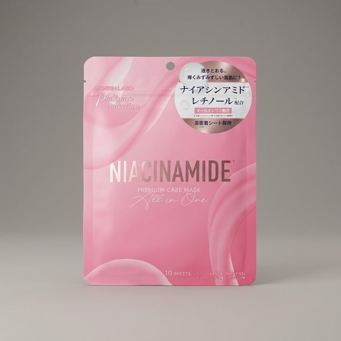 MDSKIN LABO арьс тэгшлэх маск 10 ширхэг (ниацинамид, витамин B3)