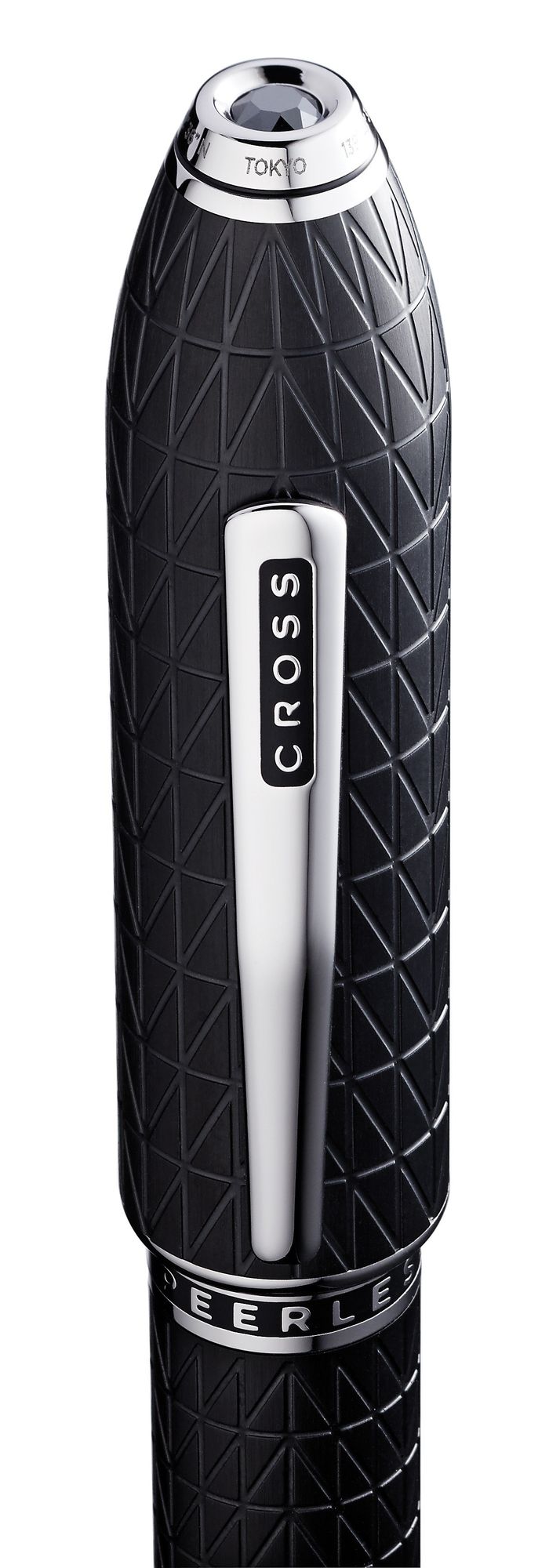 Cross Peerless™ Citizen Tokyo Satin Black with Platinum-plated Appointments Selectip® Rollerball Pen