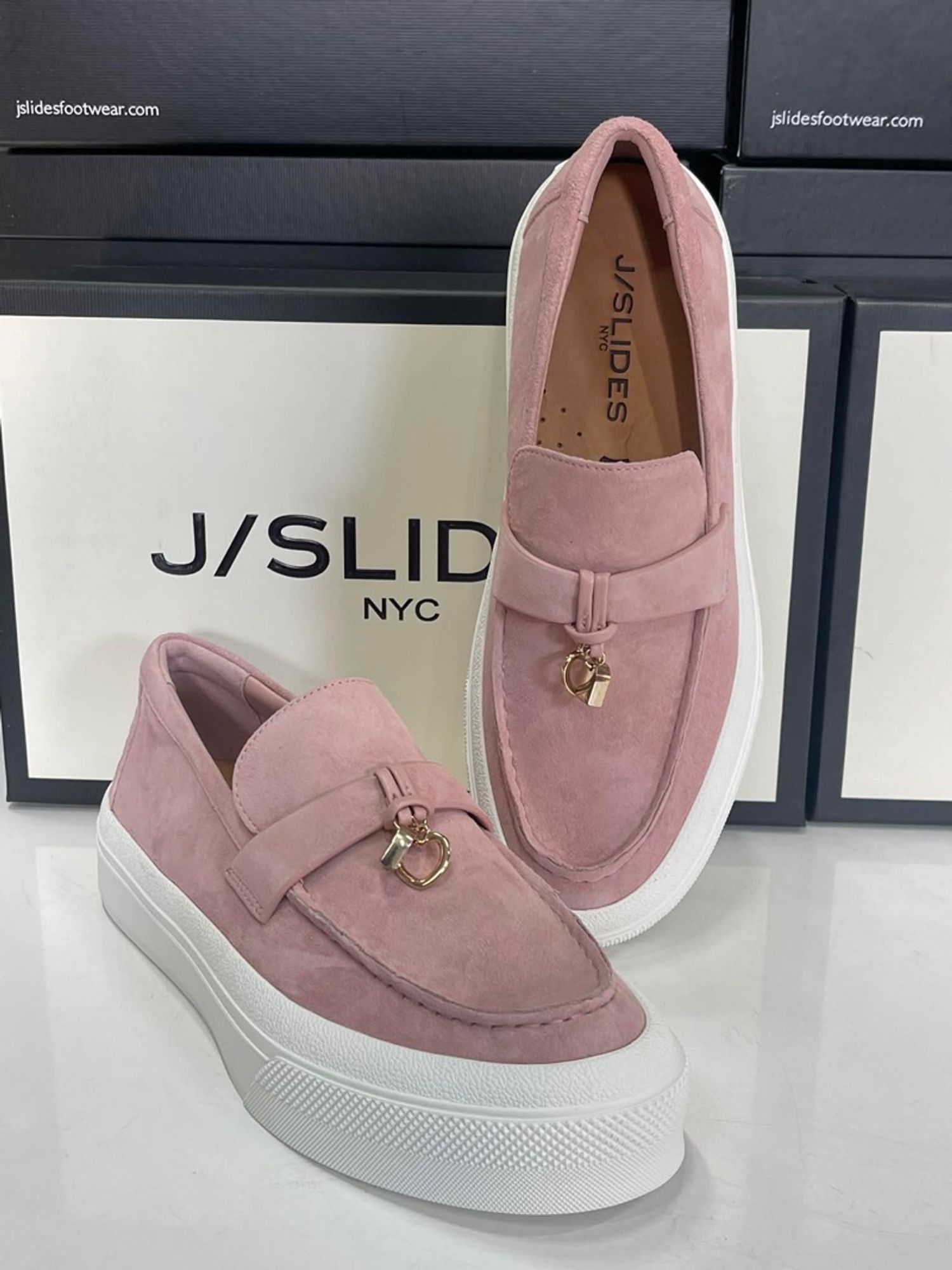 J Slides pink