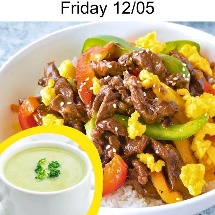 ӨНДӨГ ЧИНЖҮҮТЭЙ ХУУРГА + БРОККОЛИ ЗУТАН ШӨЛ/ EGG PEPPER STIR-FRY + BROCCOLI SOUP 