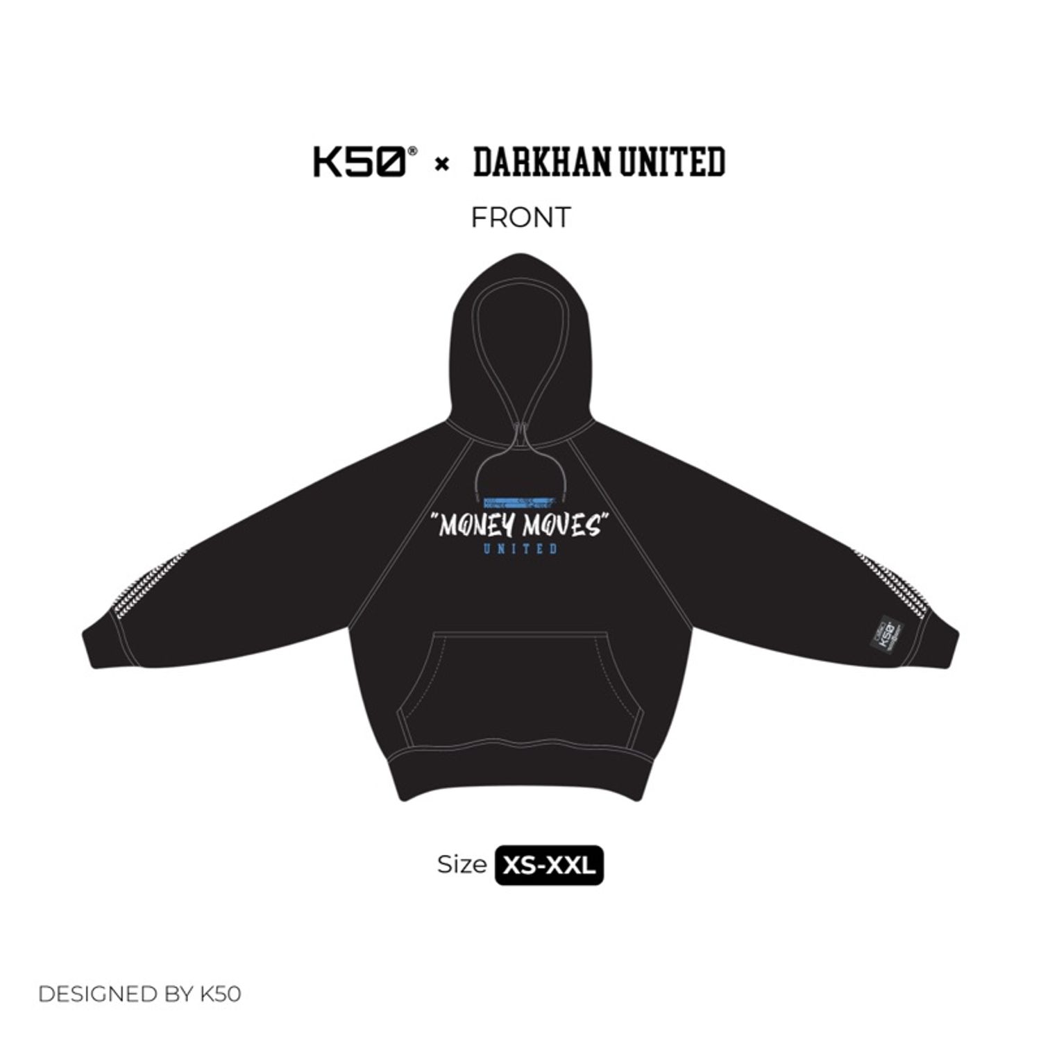 Darkhan United x K50 Hoodie