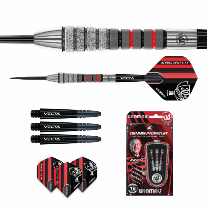 Winmau DENNIS PRIESTLEY Diamond 3-Zero 90% - Steel Tip