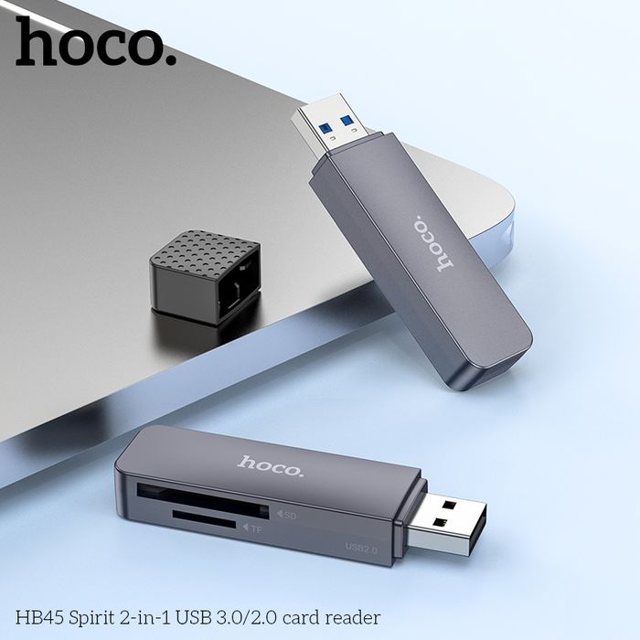 Hoco HB45 Хос Оролттой Карт Уншигч (USB 2.0) 