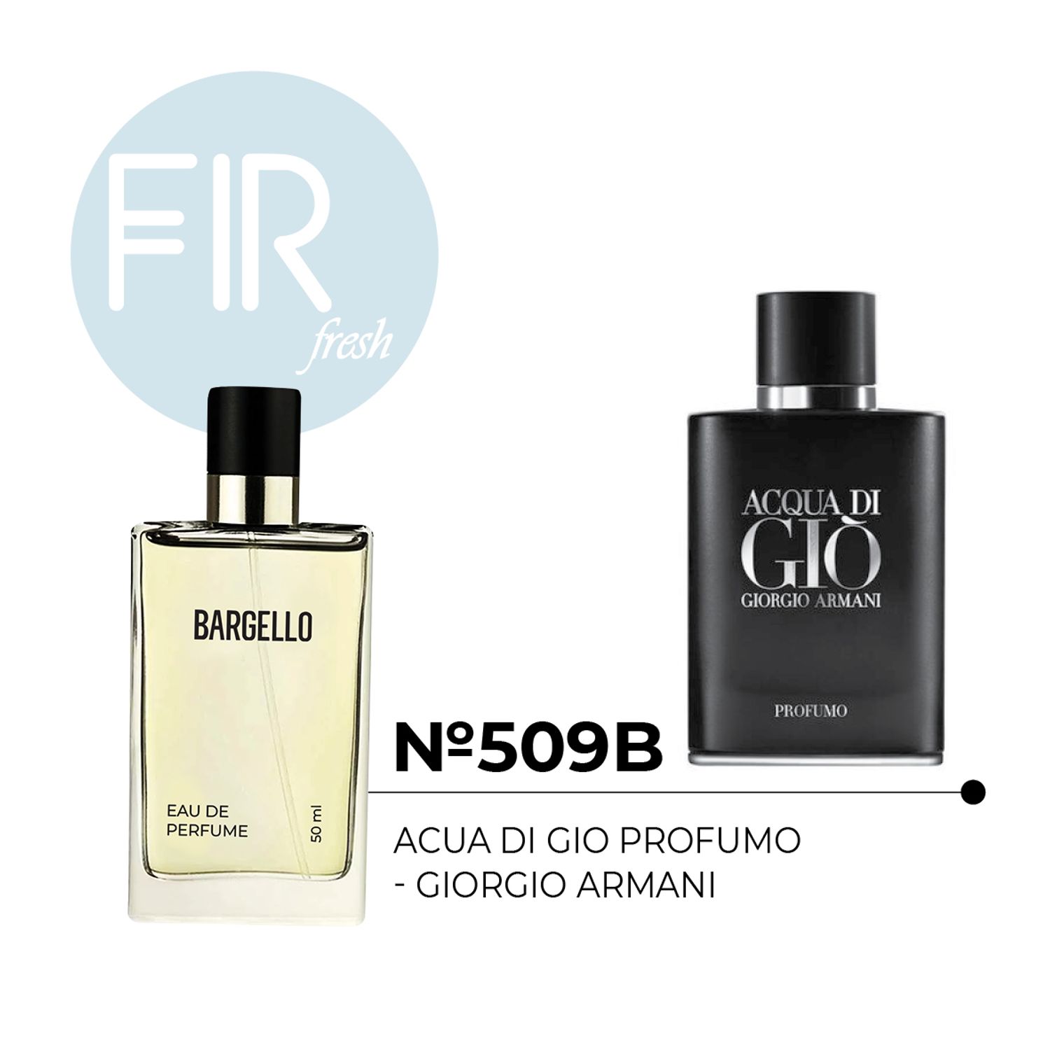 №509B for man 50 ml /Acua Di Gio Profumo - Giorgio Arman/
