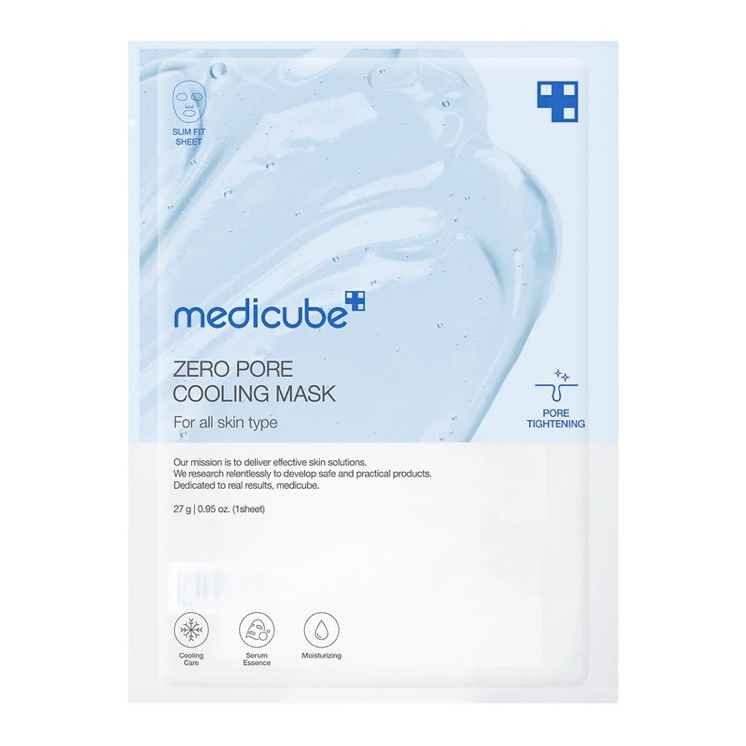 MEDICUBE Zero Pore Cooling Mask 