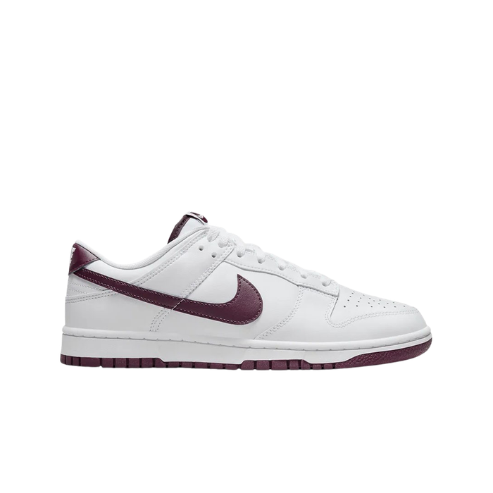 Nike Dunk Low White Night Maroon