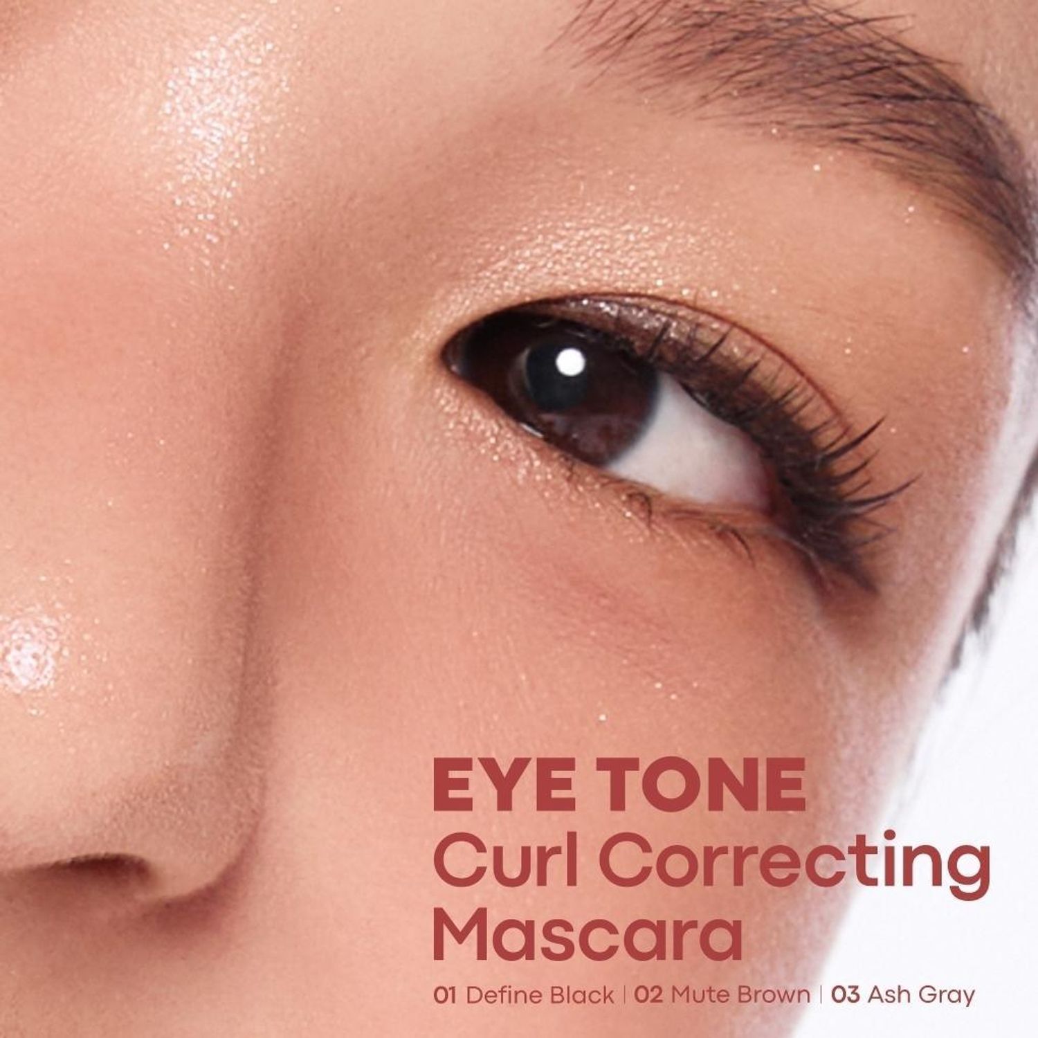 Curl Correcting Mascara#02-Mute Brown