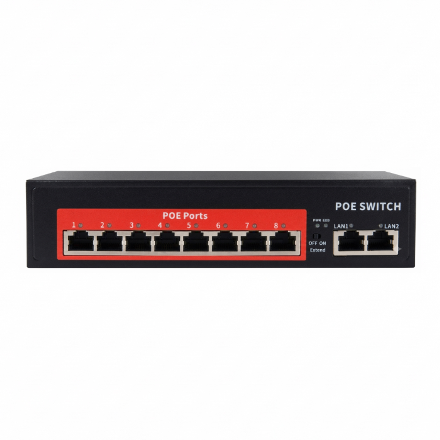 SWITCH 8 POE  48V camera