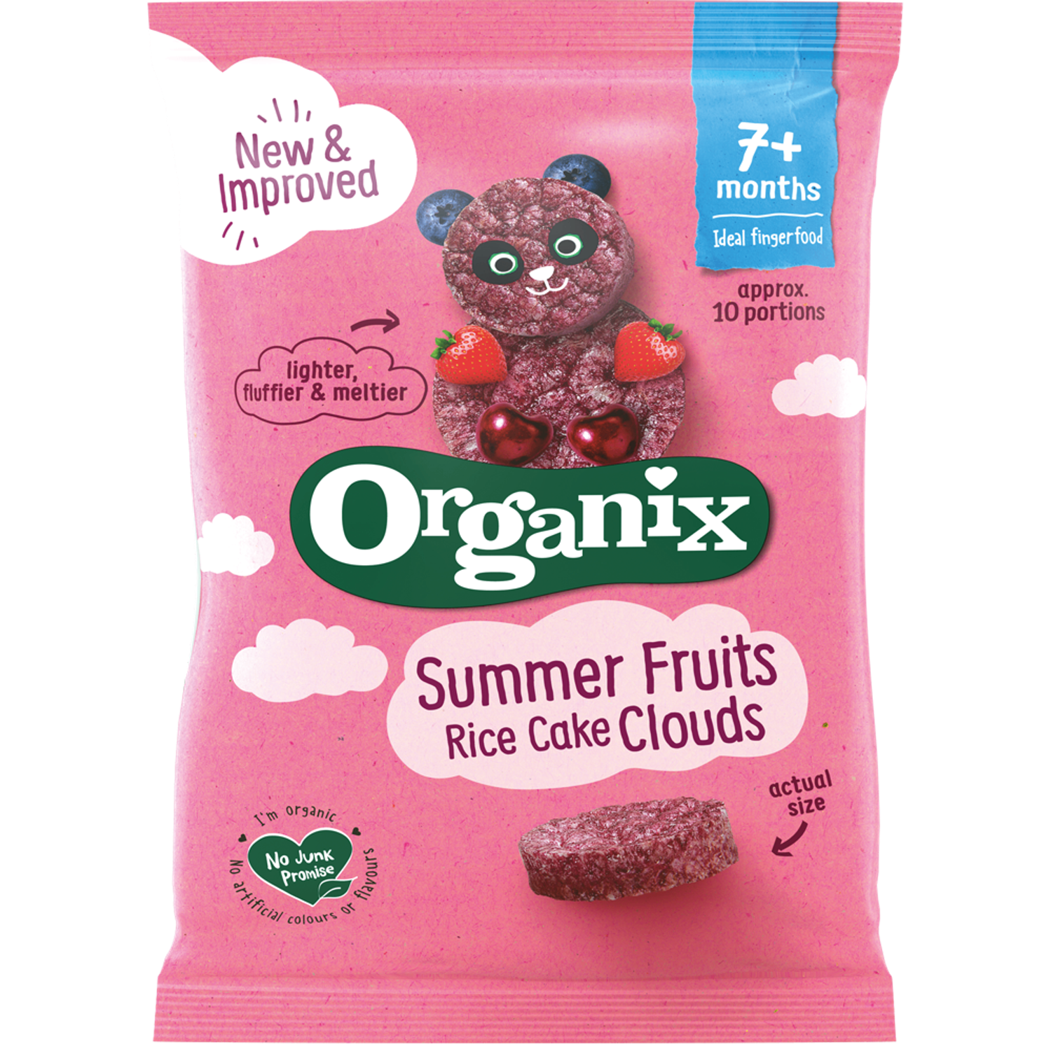 Summer Fruits Rice Cake Clouds / Ойн жимстэй будааны жигнэмэг 40гр