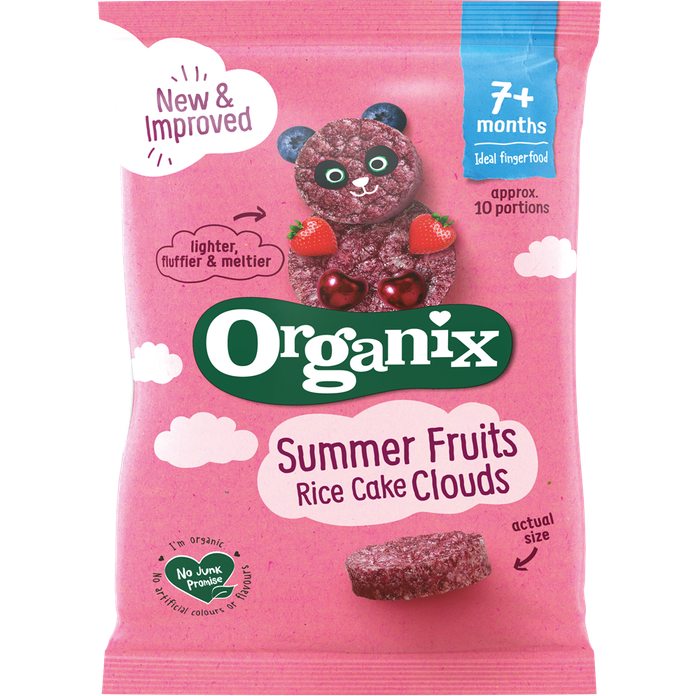 Summer Fruits Rice Cake Clouds / Ойн жимстэй будааны жигнэмэг 40гр