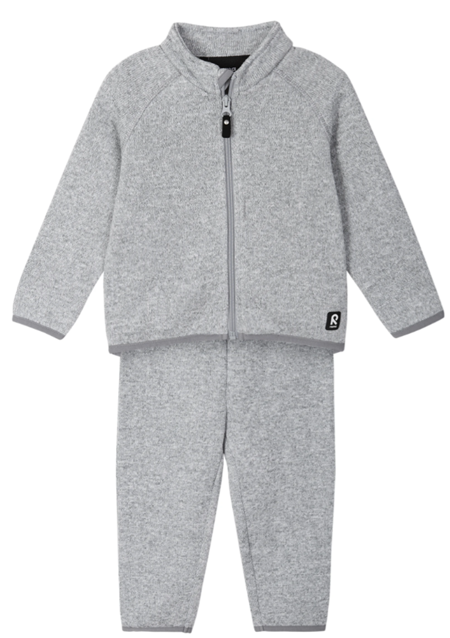 Fleece set, Tahto Melange grey