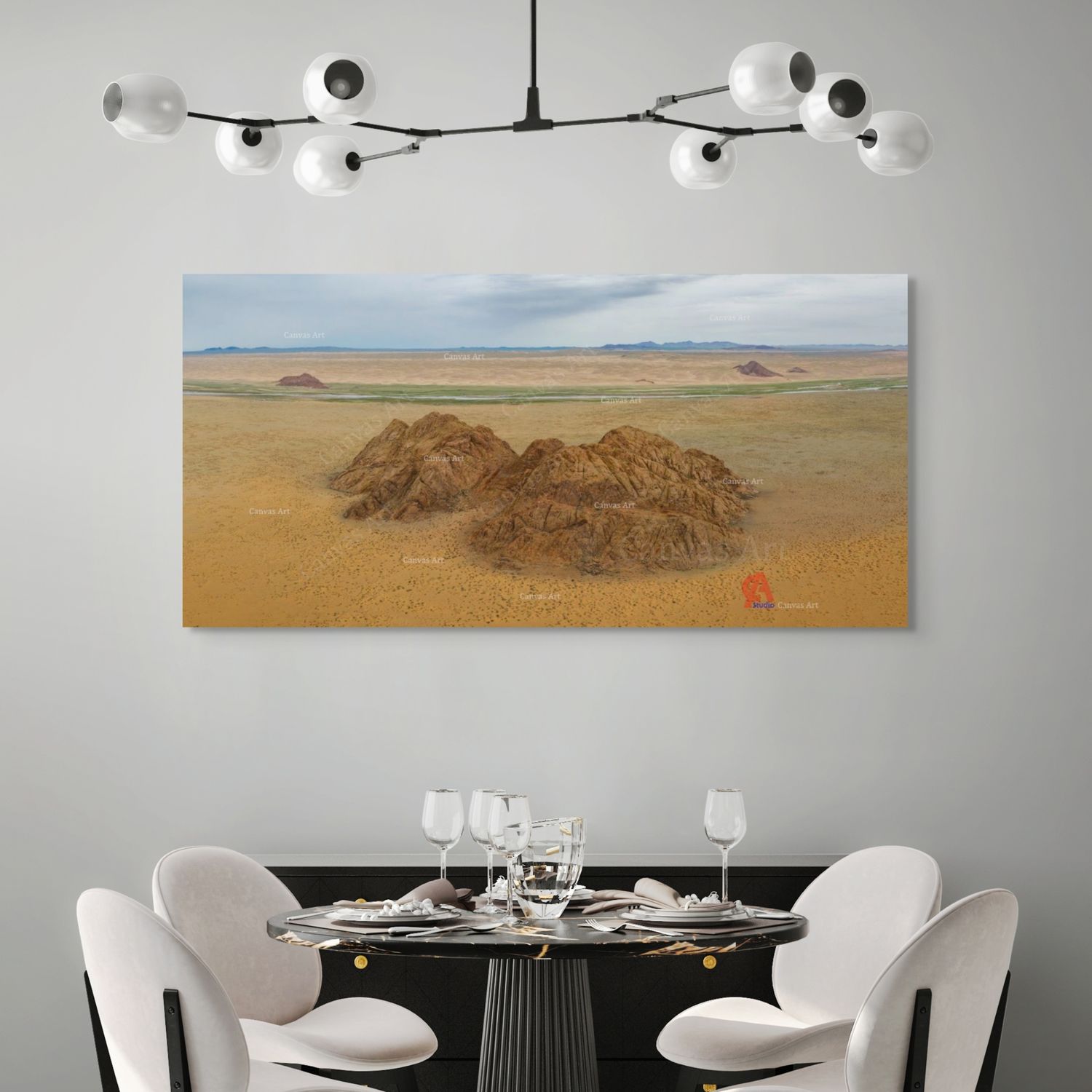 Талын гурван улаан уул