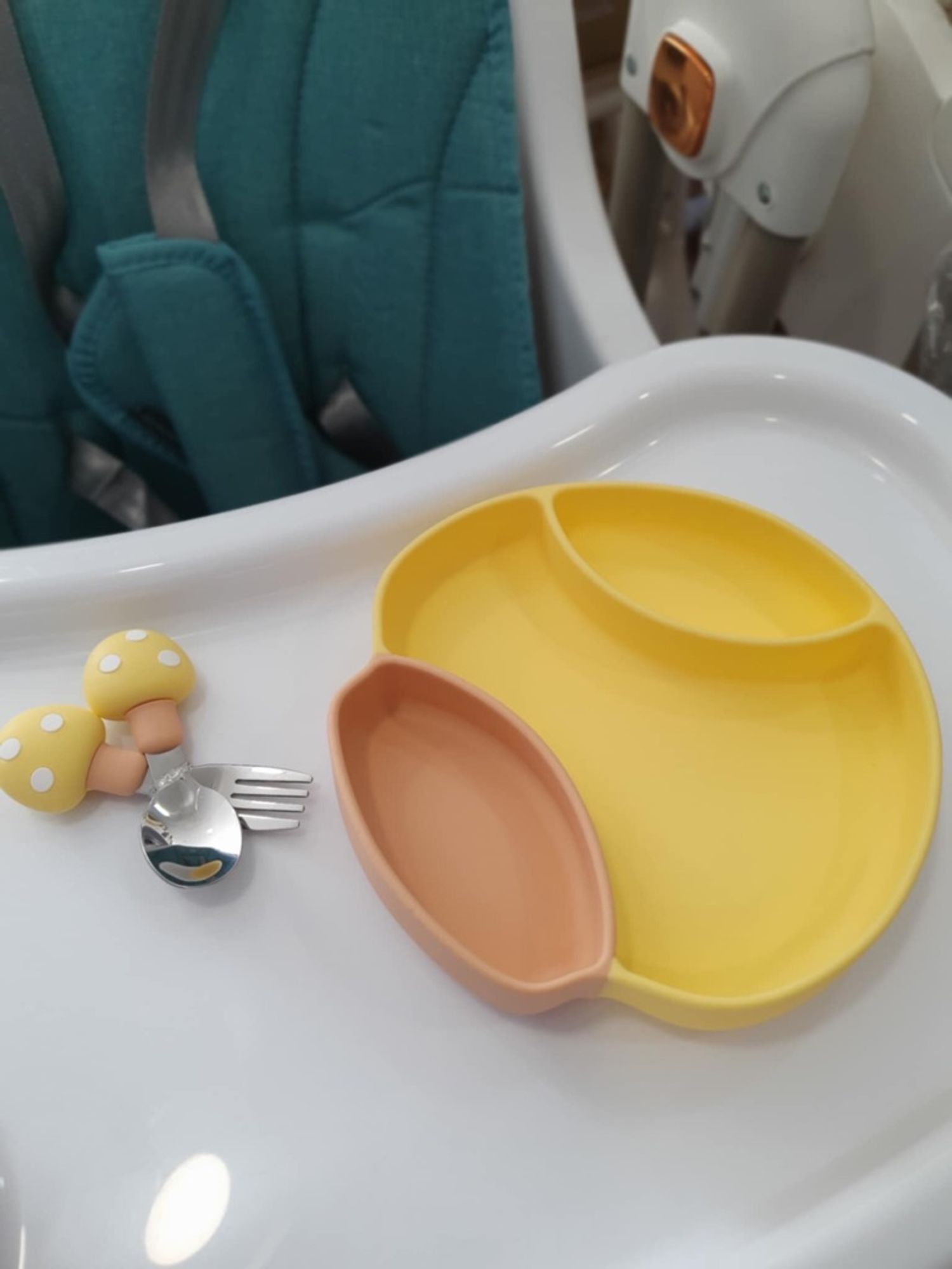 Хүүхдийн аяга халбага хос 