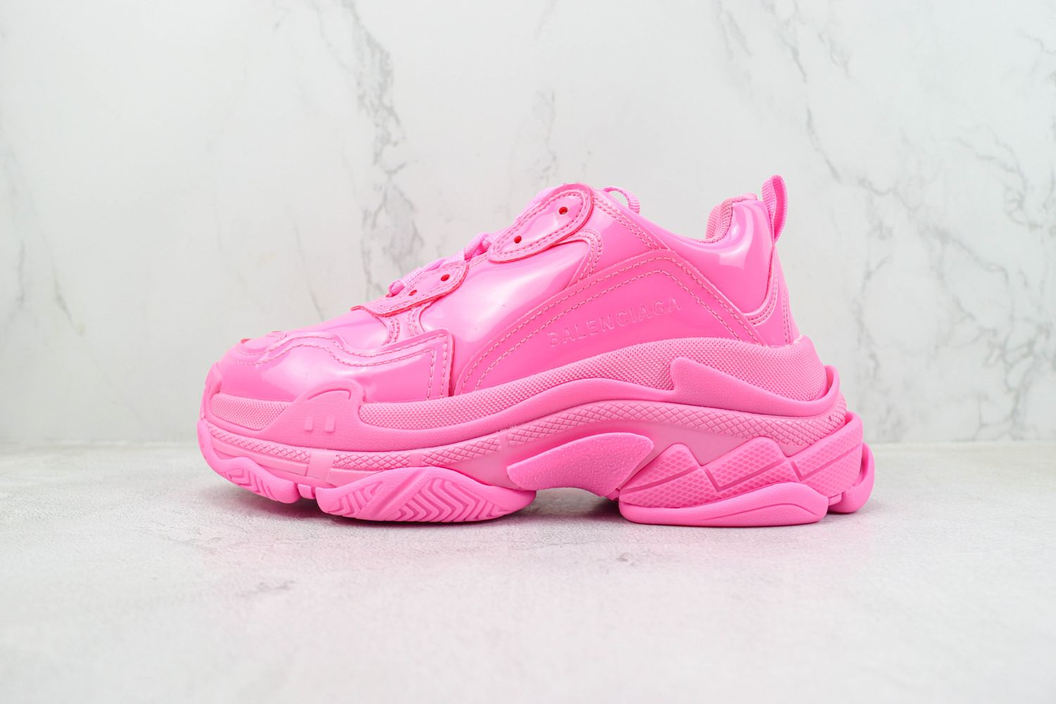 Balenciaga Wmns Triple S Sneaker 'Pink Patent'