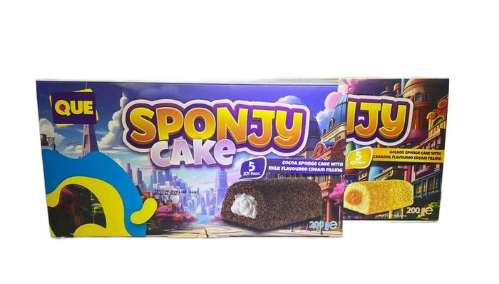 Кекс Que Sponjy 200гр 5ш