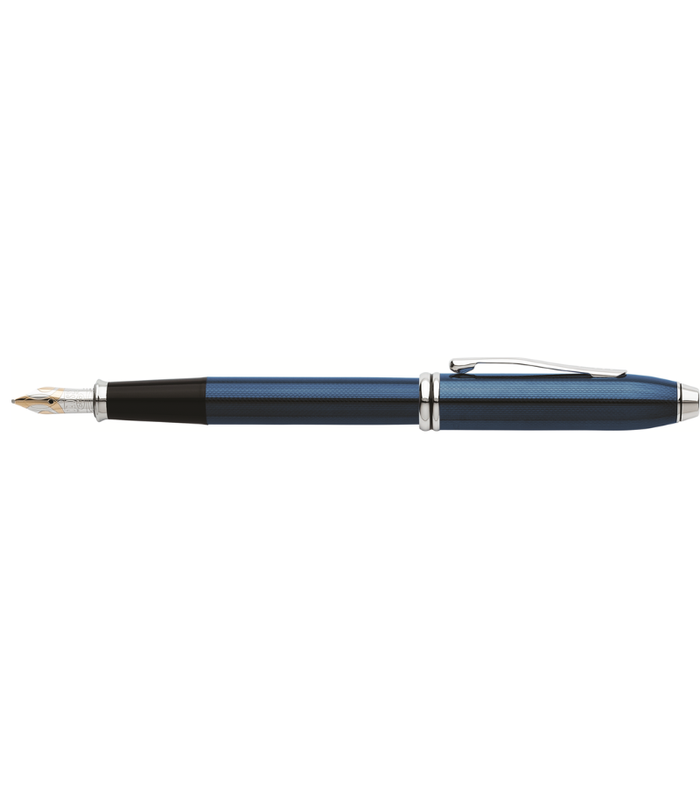 Townsend® Quartz Blue Lacquer Fountain Pen 