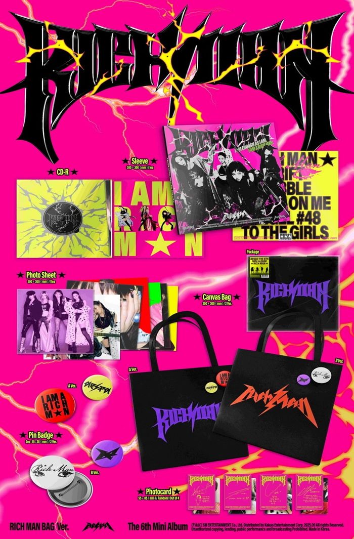 AESPA "RICH MAN" BAG VER