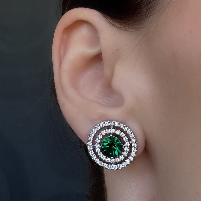 22997 205 Ээмэг Target RH Emerald