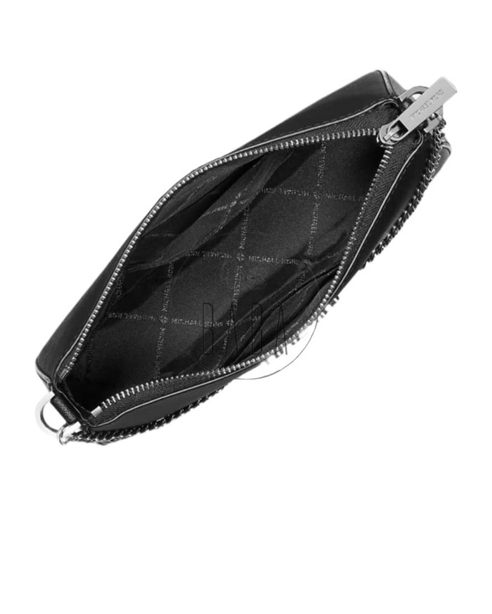 Michael Kors Leather Chain Clutc