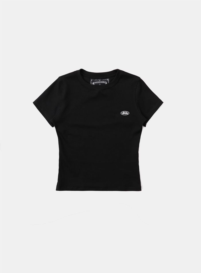 Tiny Logo Jersey T-shirt - Black