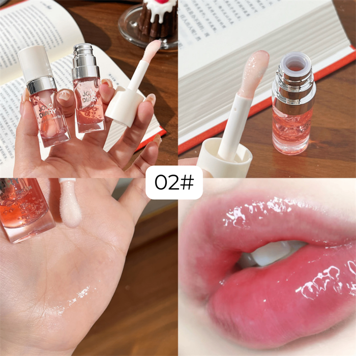 💋 JOJO DIARY Гялалздаг уруулын тос (Lip Glow Oil)