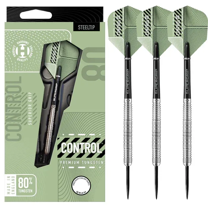 HARROWS Control 80% Parallel Steel Tip Darts