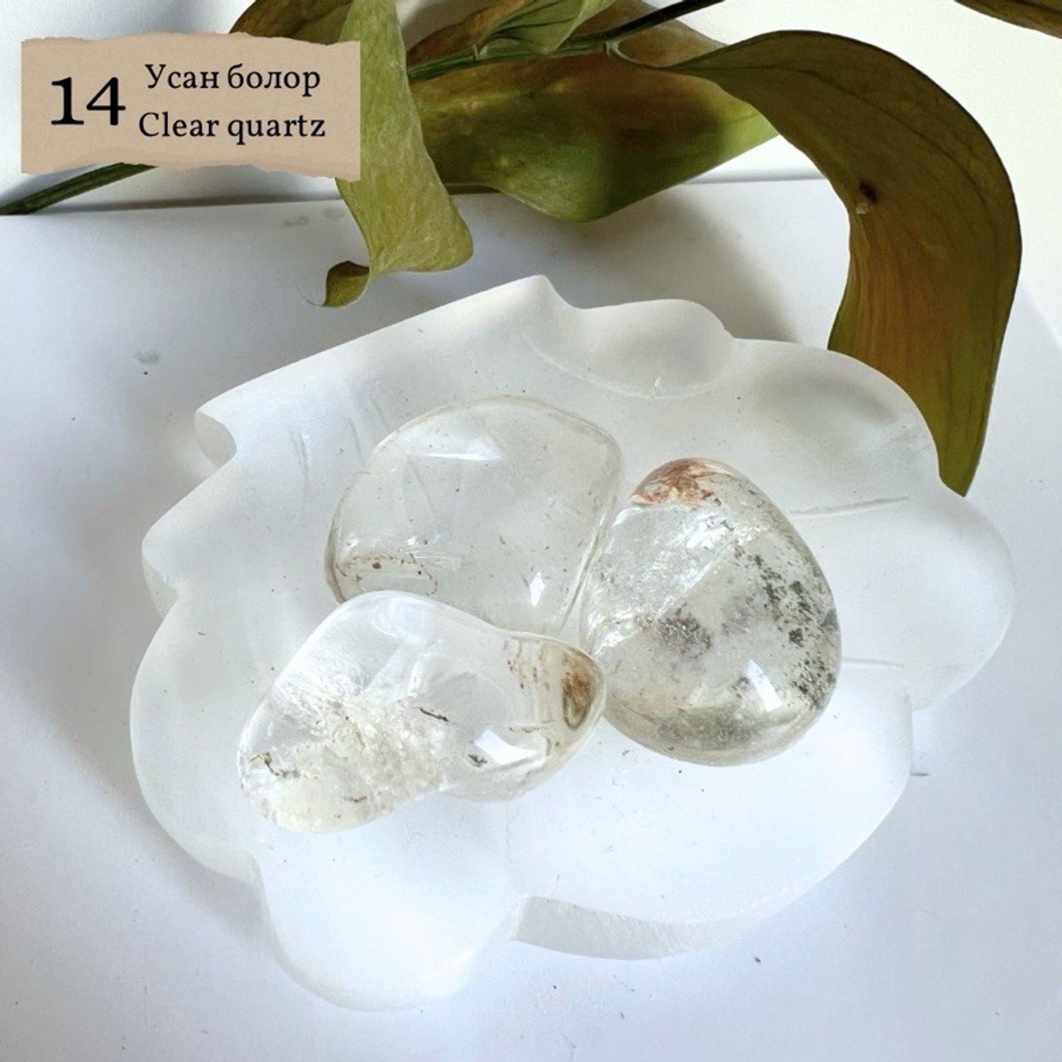 "Усан болор" өнгөлсөн чулуу