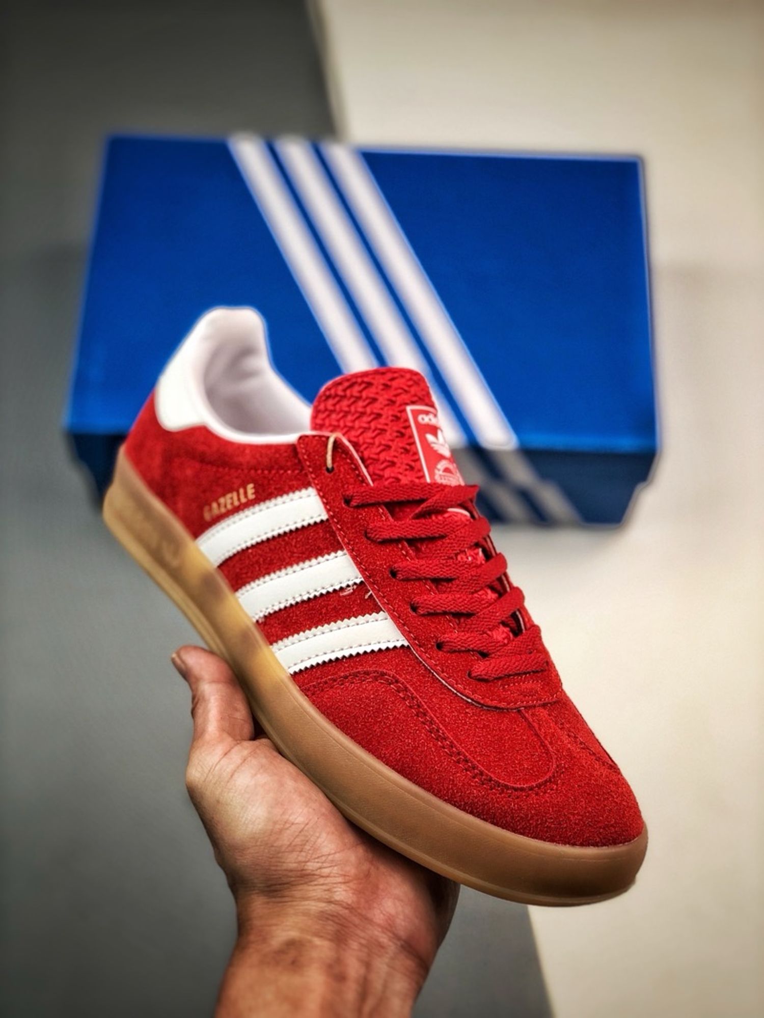 Adidas Gazelle Indoor "Red Suede"