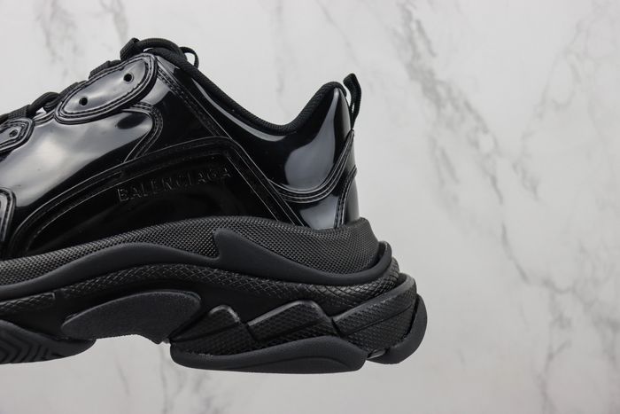 Balenciaga Triple S Black Patent