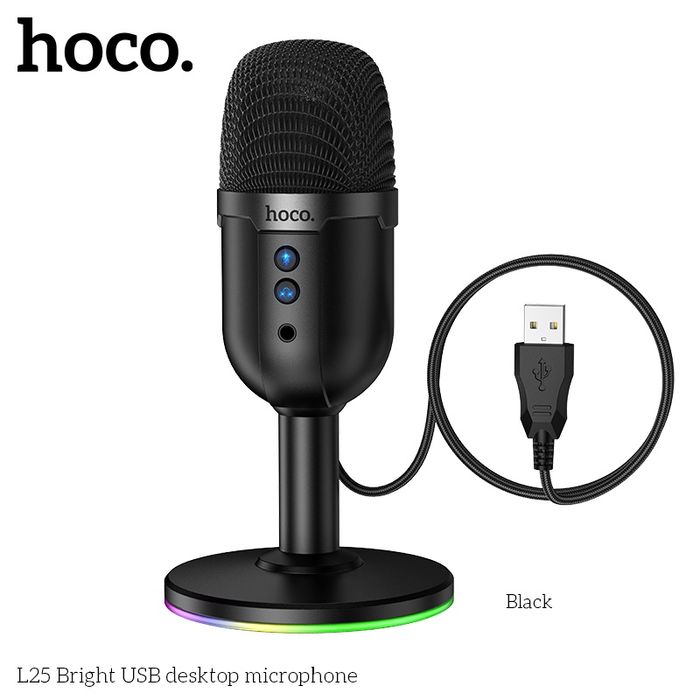 L25 Bright USB Ширээний Микрофон