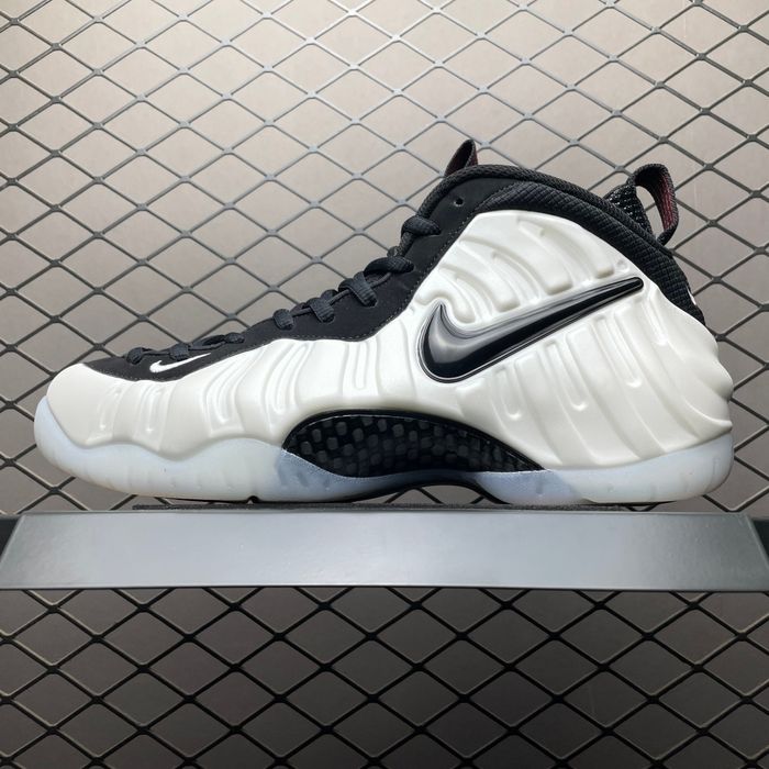Nike Air Foamposite Pro Pearl White Black 