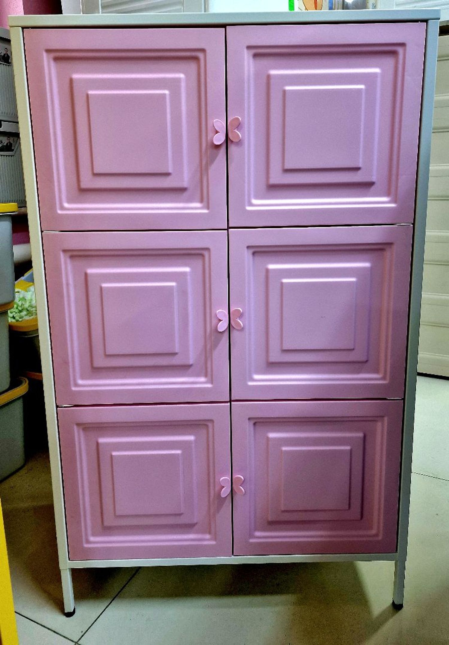 Төмөр раммтай хувцасны шүүгээ 3 давхар