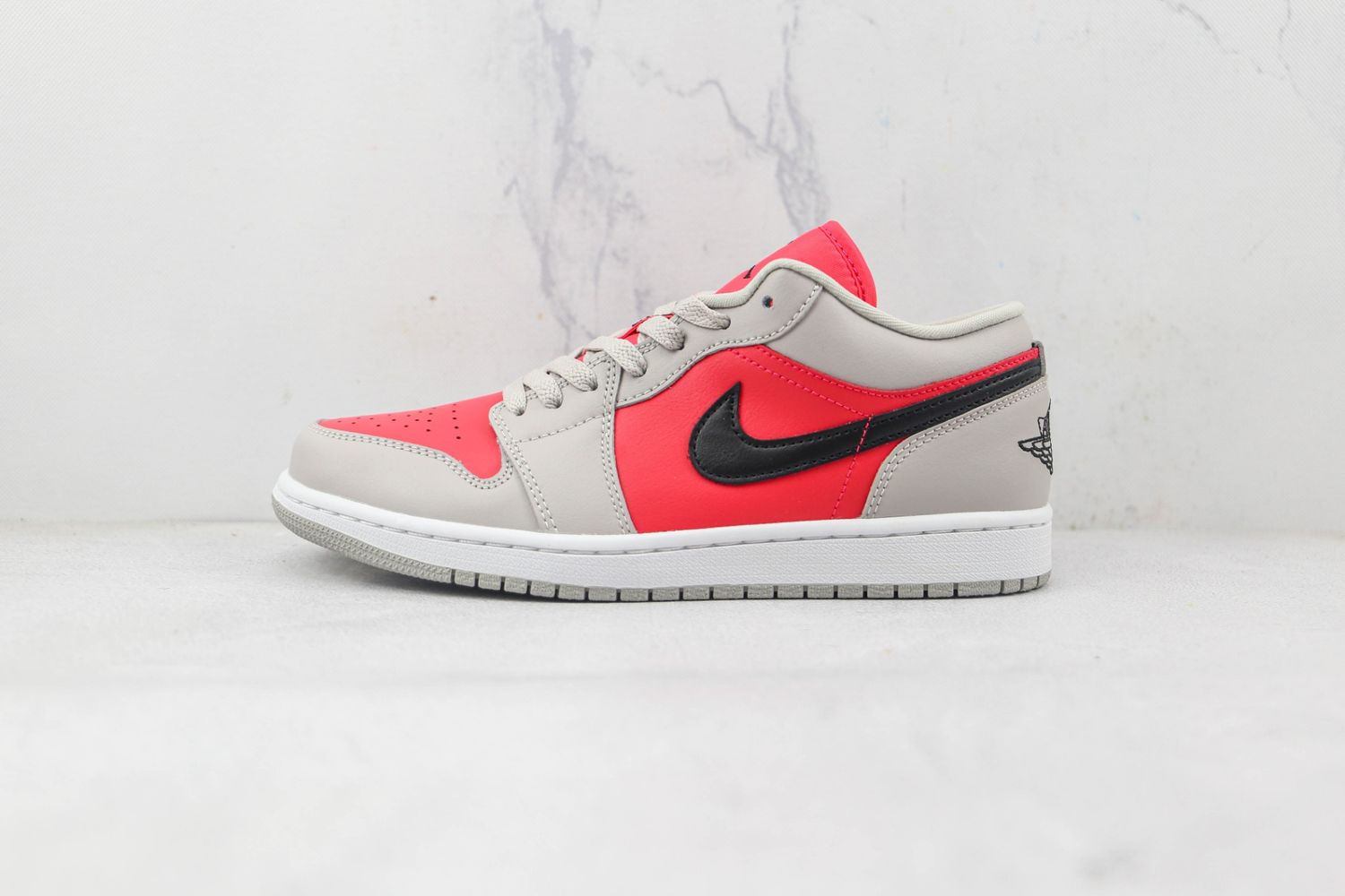 Jordan 1 Retro Low Light Iron Ore Siren Red (Women's)
