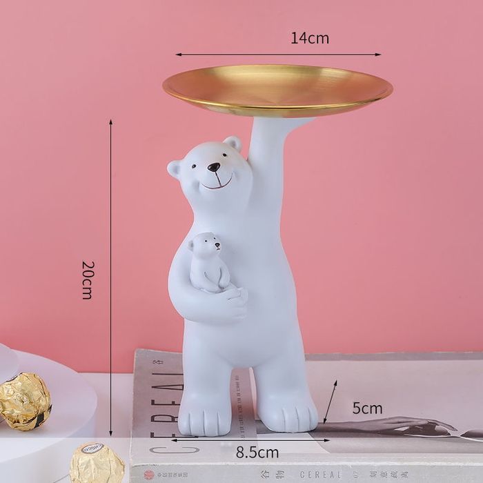 Баавгай чихрийн таваг  20*14*8.5