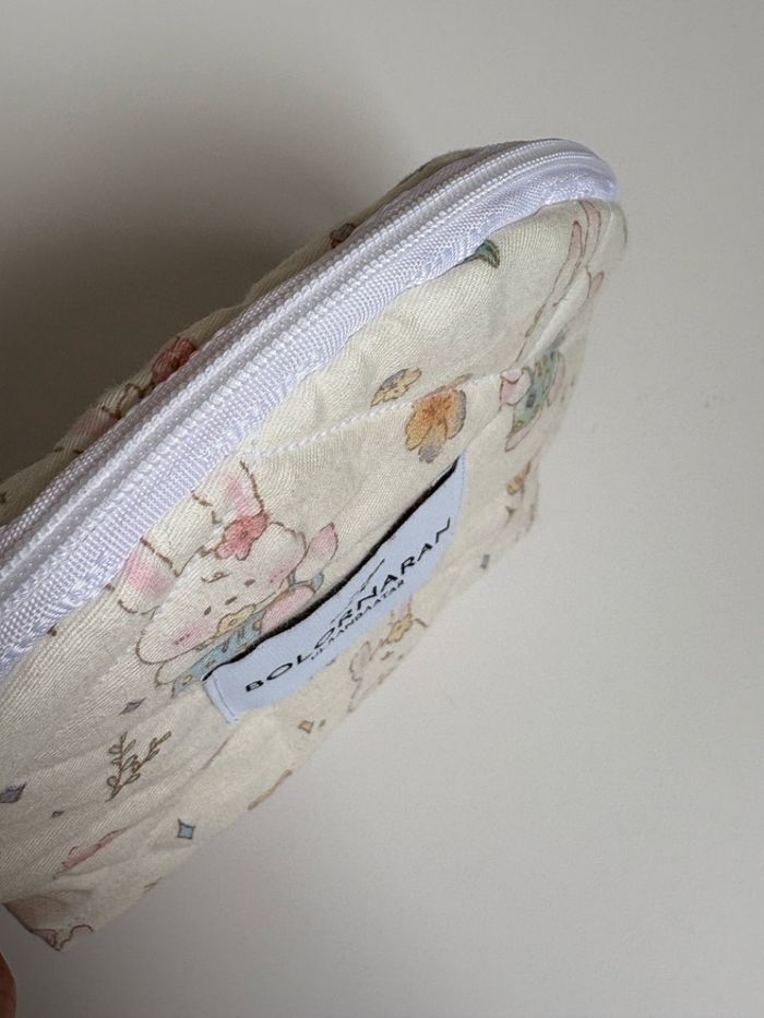 petite pouch with bunny