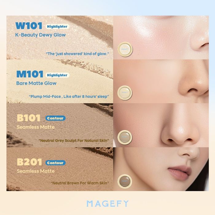 Magefy Matte Oil control Contouring Powder