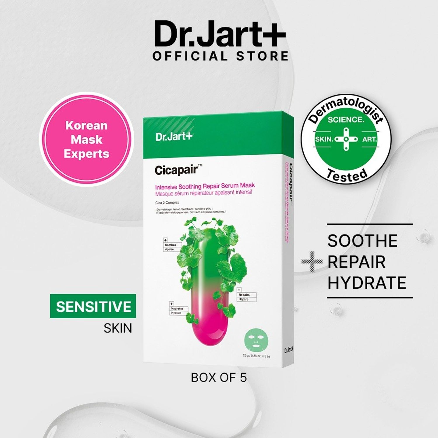 Dr.Jart+ Cicapair Intensive Soothing Repair Serum Mask