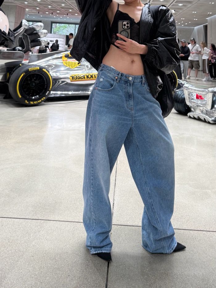26ss Curve Wide Denim 