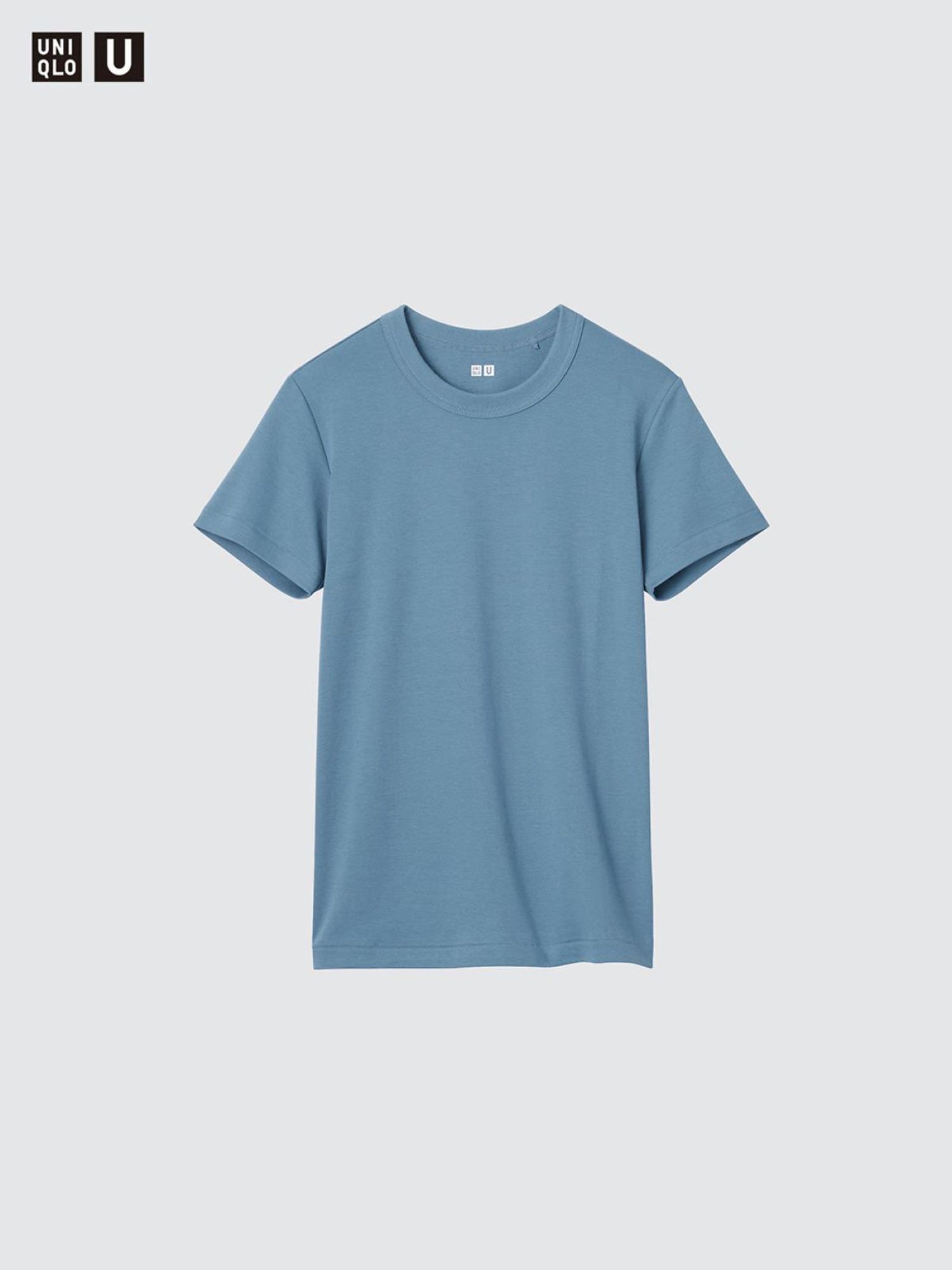 UNIQLO гөлгөр даавуун футболка 
