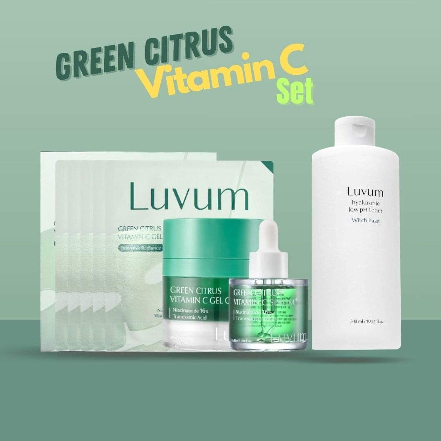 Green citrus vitamin C set