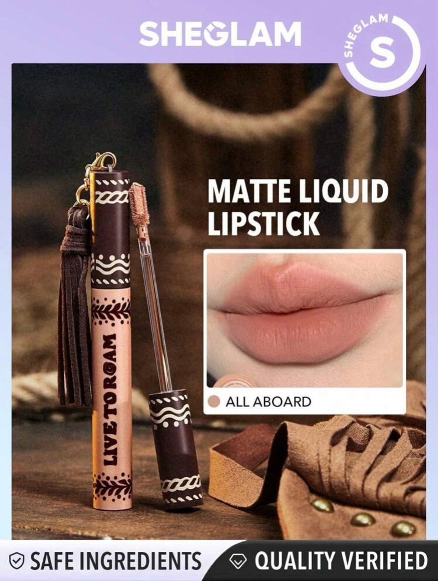 Matte liquid lipstick