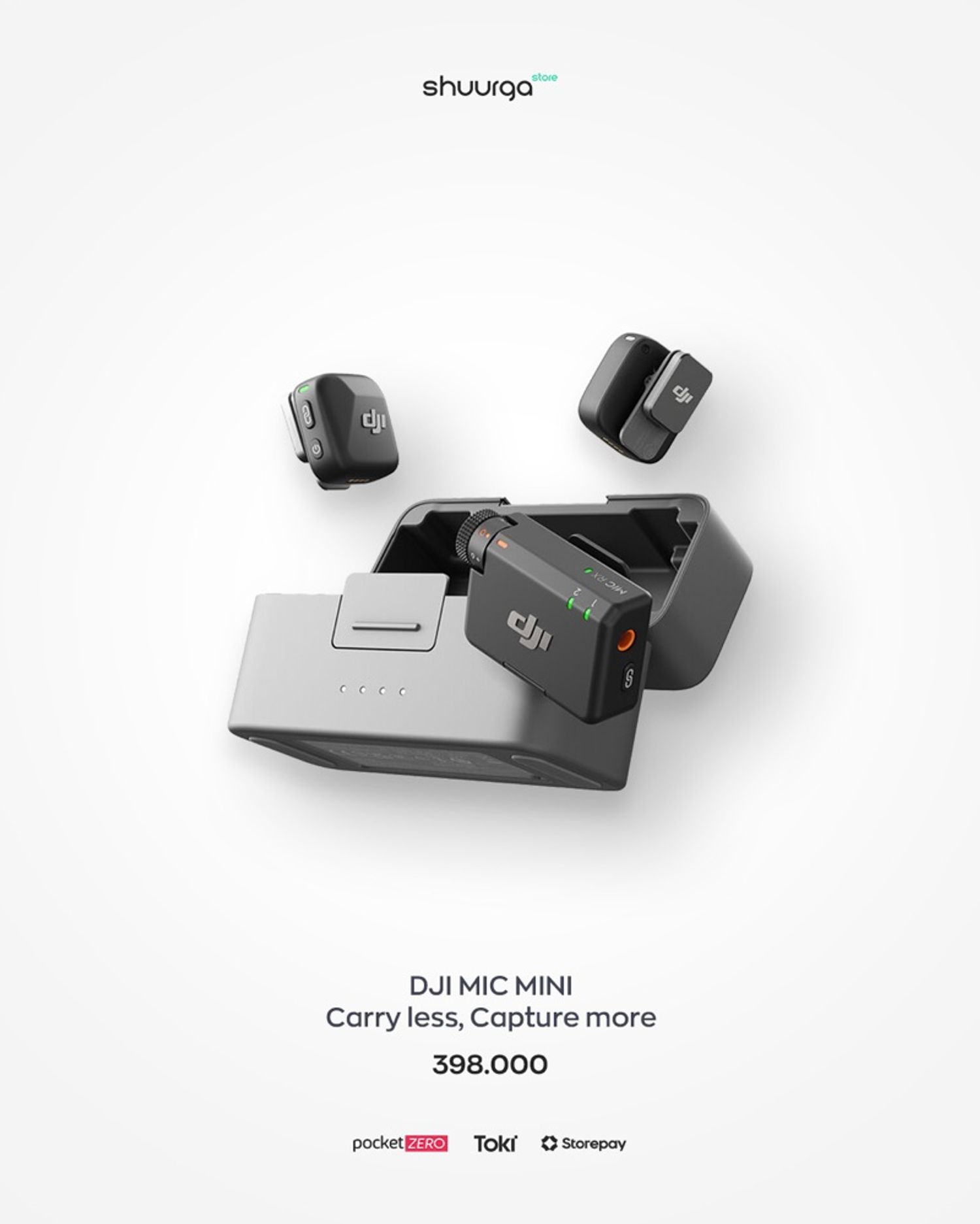 DJI MIC MINI 1RX+2TX