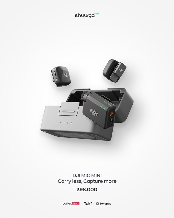 DJI MIC MINI 1RX+2TX