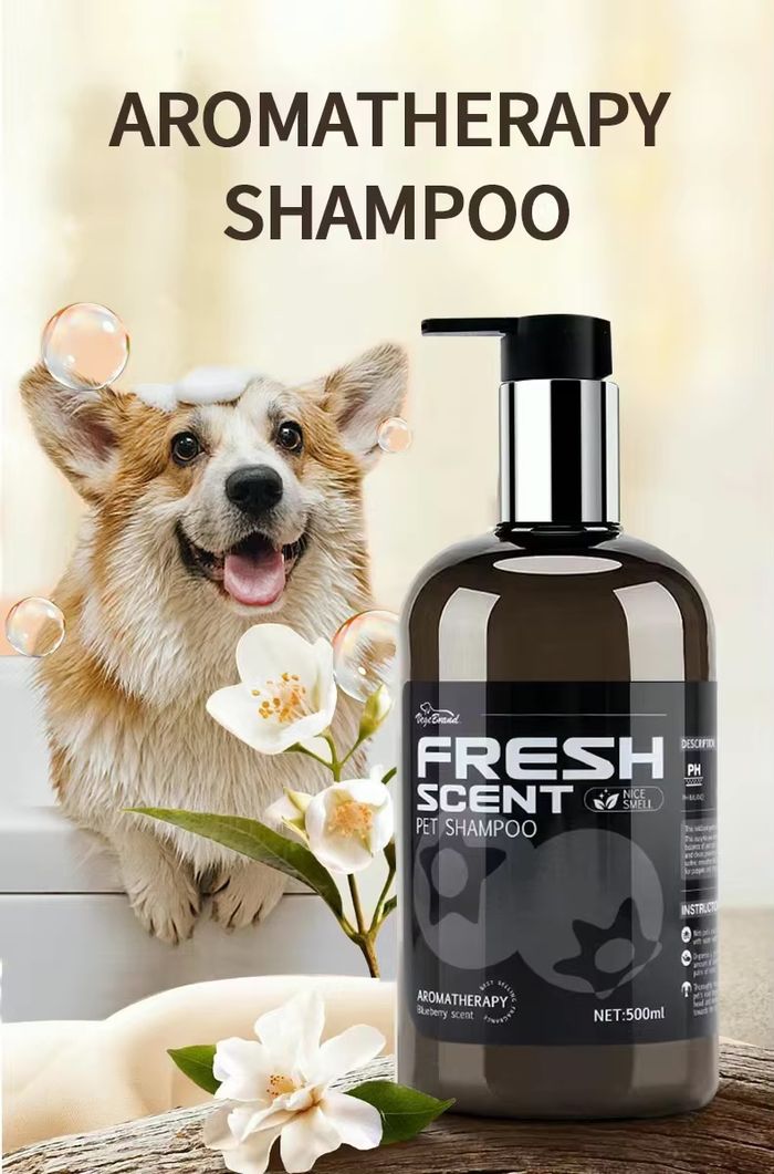 Fresh scent pet shampoo