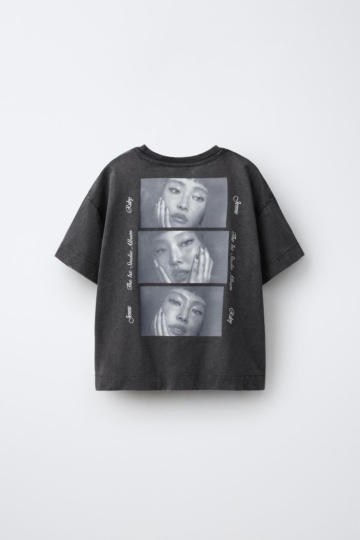 ZARA x JENNIE футболка  