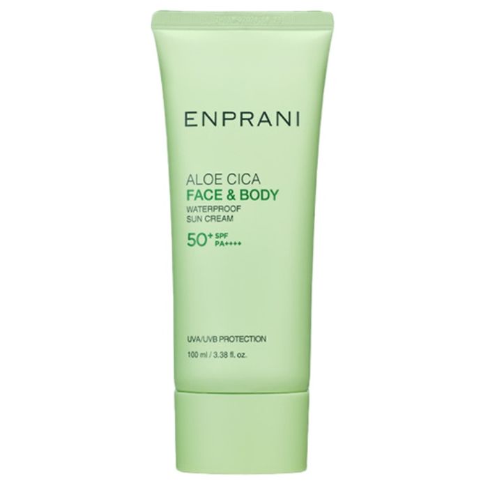 Enprani Aloe Cica Face & Body Waterproof Sun Cream 100g