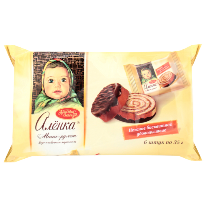 Рулет Алёнка Мини 6ш 210гр