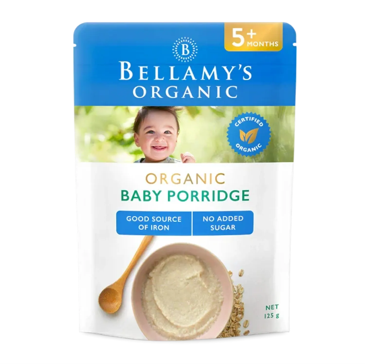 Bellamy's organic baby porridge 